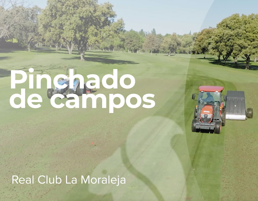 El Real Club La Moraleja realiza un vídeo explicativo sobre el pinchado de los campos